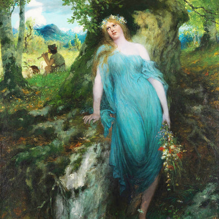 Wood nymph and shepherd