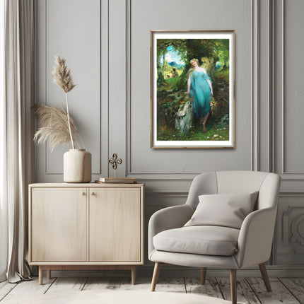 Wood nymph and shepherd