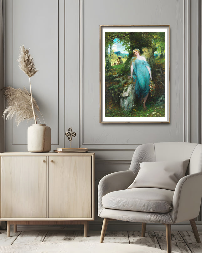 Wood nymph and shepherd
