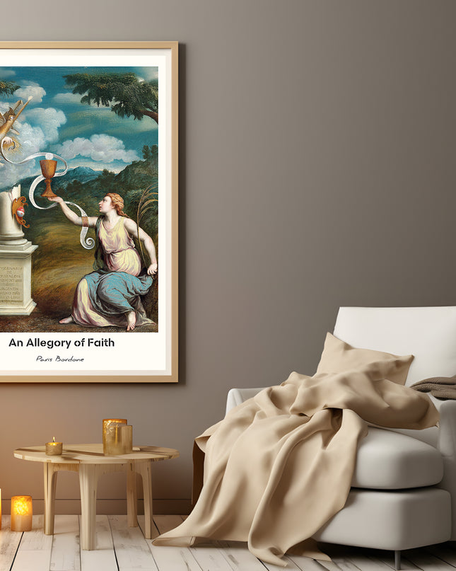 An Allegory of Faith Poster
